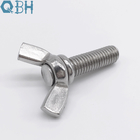 Rounded 304 316 Stainless Steel Wing Screws DIN 316