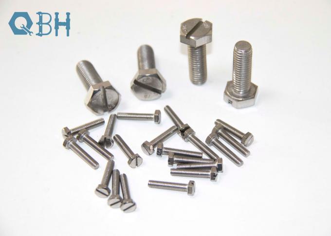 Non-standard metric Hexagon slotted bolts stainless steel 304 316 A2 A4 0