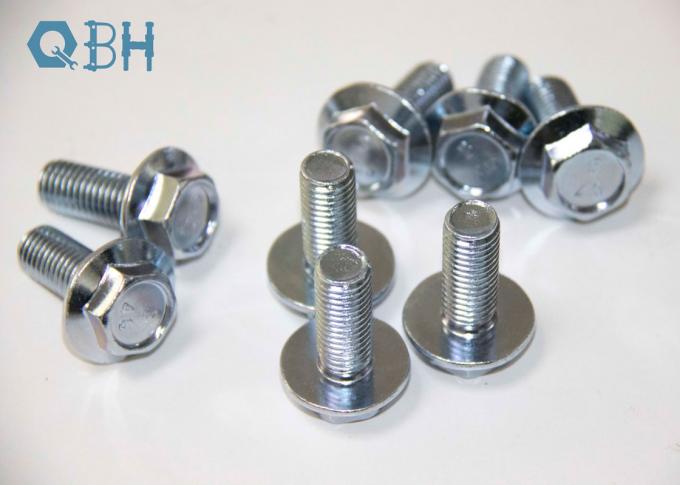 DIN 6921 Serrate CL8.8 Stainless Steel Flange Bolts Metric 3
