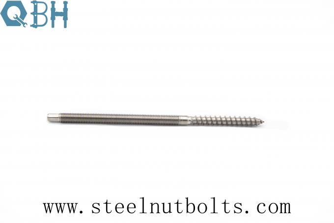 Photovoltaic Parts 300mm Stainless Steel Hanger Bolts 304 316 3