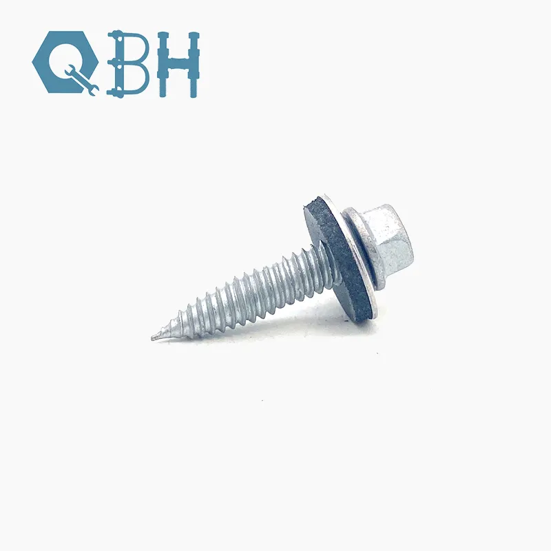 Hex Flange Roofing Self Tapping Screw Bi Metal With EPDM Washer 1