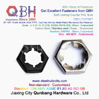 QBH DIN7967 M4-M52 Carbon Steel Stainless Steel Self-Locking Counter Nuts / PAL Nuts