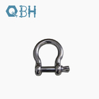 Stainless Steel European D Shackle 316 / 304 Cold Forming