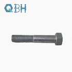 Carbon Steel Hexagonal Screws Outer Hex Bolt DIN933 For Electrical Tower Pylon