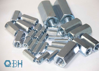 DIN6334 coupling Nut Long  nuts connecting nut  Ellongated Hexagon Coupling Nuts height M6-M36 Zinc/D.H.G YZP BLACK