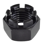 DIN 935 Hexagon Slotted Castle Metric Coarse Carbon Steel Nuts