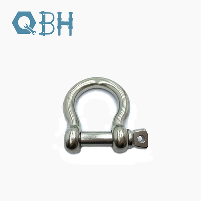 European Type Large Bow Shackle For Rigging Hardware Stainless Steel 304