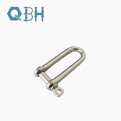 Forged 316 Twisted Long D Shackle Stainless Steel Marine Galvanizing