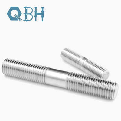DIN938 Stainless Steel Dual Two Sides Heads Double End Threaded Thread Rod Stud