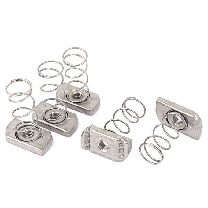 SS 304 M6 To M16 HDG Strut Channel Nuts With Springs 6
