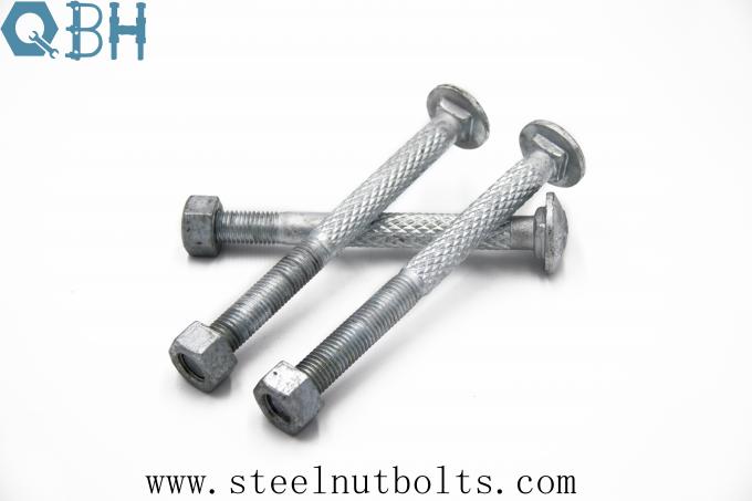 A394T-1 HDG Carbon Steel Step Bolts 3/4-10X8-1/2 With A194-2H heavy hex Nuts 2