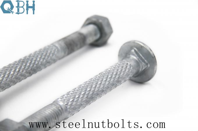 A394T-1 HDG Carbon Steel Step Bolts 3/4-10X8-1/2 With A194-2H heavy hex Nuts 6