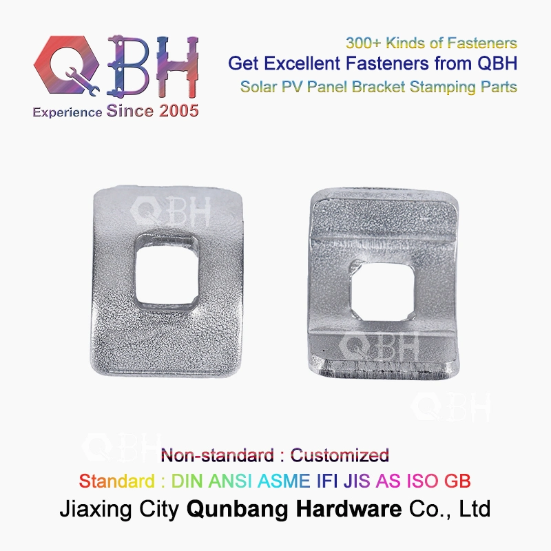 10%off Qbh Customized Stainless Steel 304/316 Photovoltaic PV Solar Energy Panel System Bracket Washer Promotion Promotional Fastener Stamping Parts