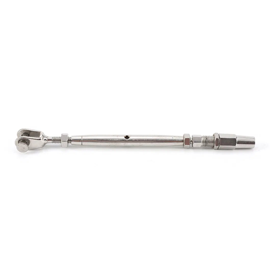Stainless Steel Closed Body Turnbuckle Adjustable Tensioner U. S Type Drop Forged Turnbuckle Jaw&Jaw for Riggings