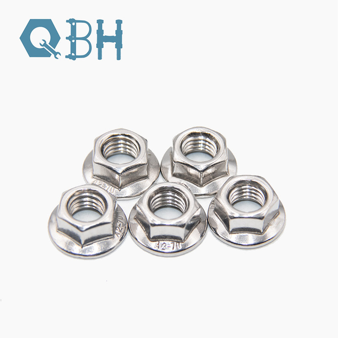 Galvanized 304 Stainless Steel Flange Nuts M3 - M90 3