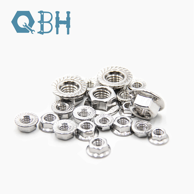 Galvanized 304 Stainless Steel Flange Nuts M3 - M90 4